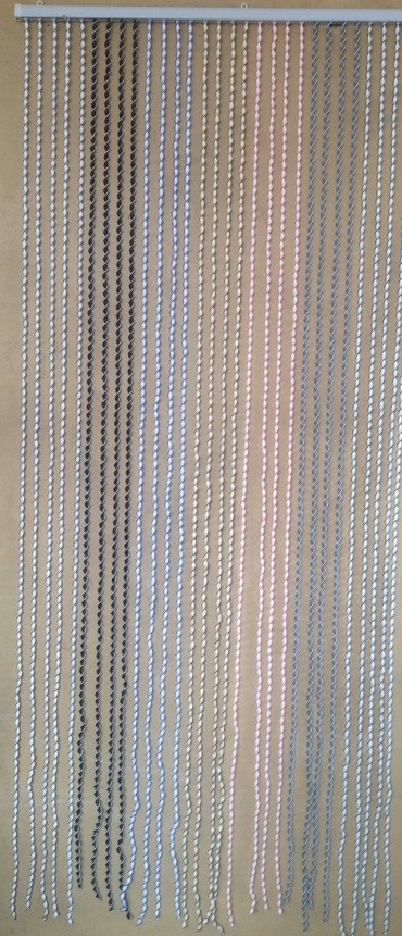 colored twisted PVC string door curtains