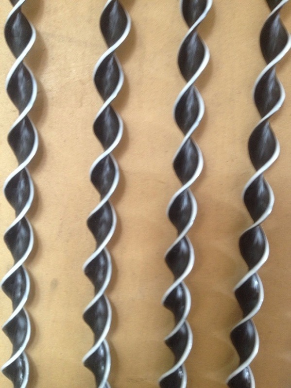 colored twisted PVC string door curtains