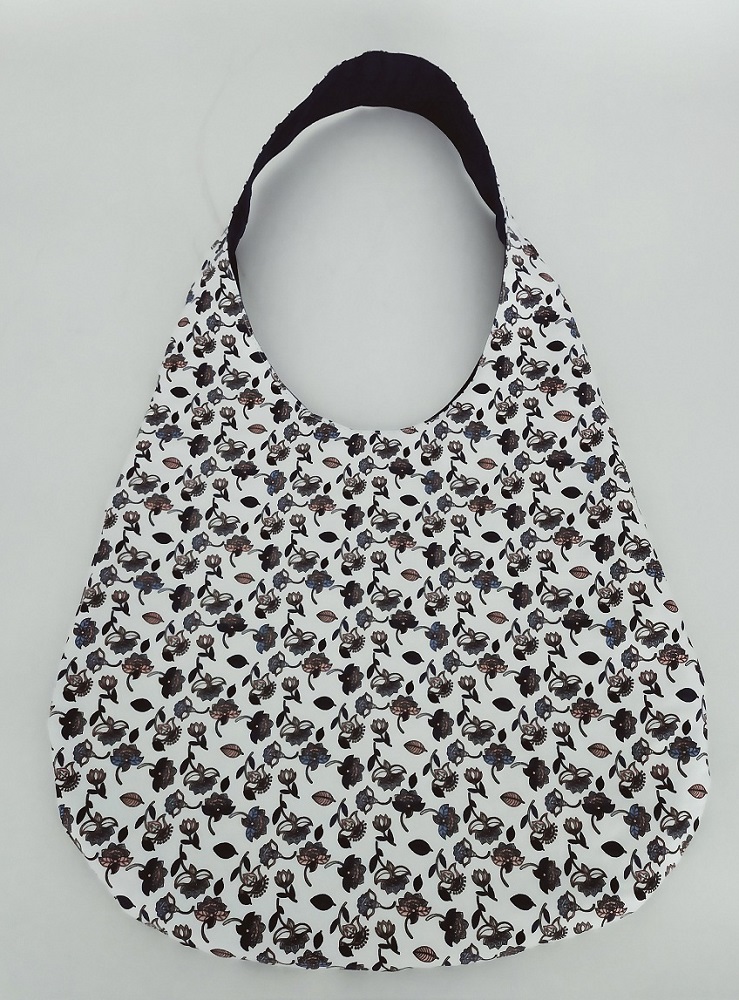reversible canvas shoulder bag