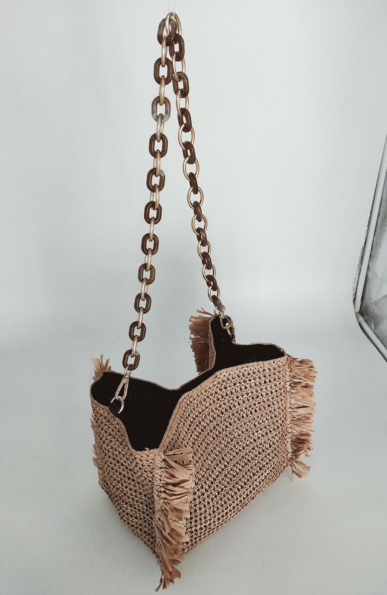 paper crochet fabric handbags
