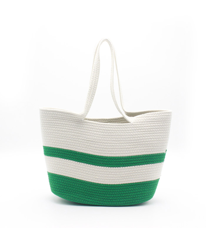 cotton rope beach bag