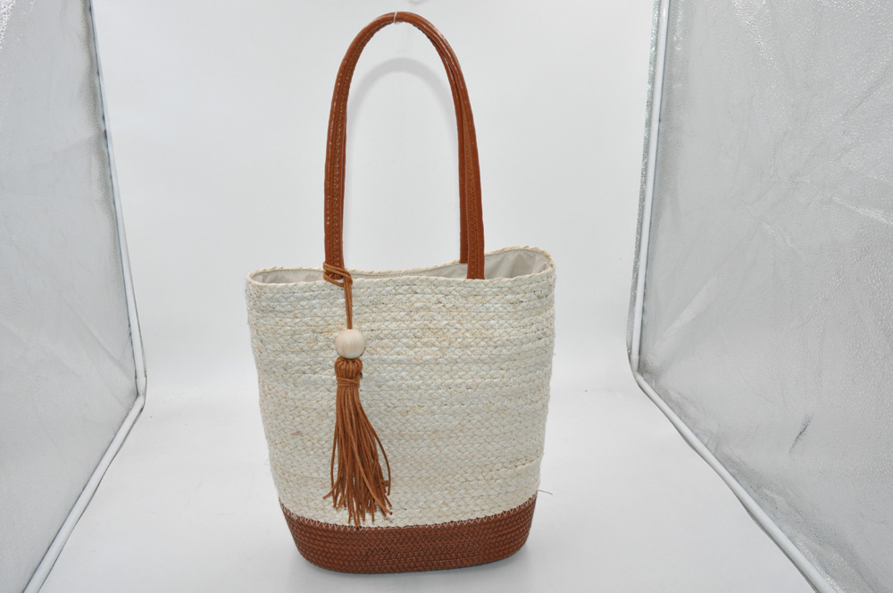 paper straw beach bag new model