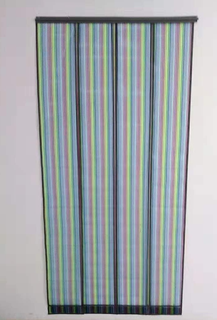 mosquito door curtain multi colored