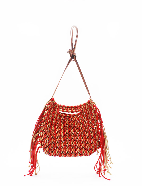 hand knotted bag