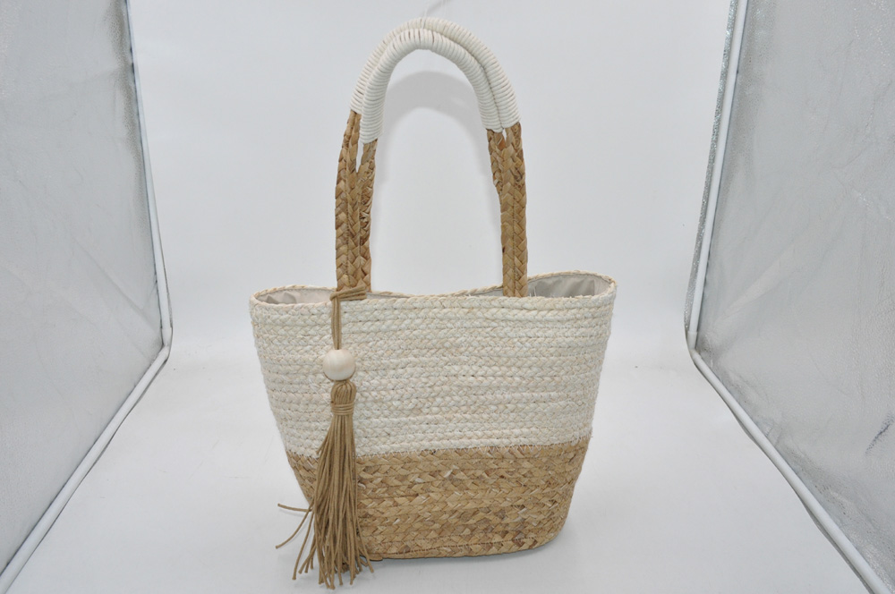 paper straw beach bag new model